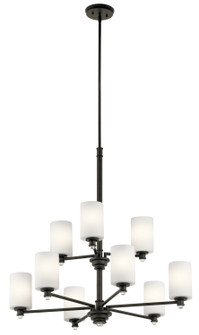 Joelson Nine Light Chandelier in Olde Bronze (12|43924OZ)