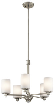 Joelson Five Light Chandelier in Brushed Nickel (12|43923NI)