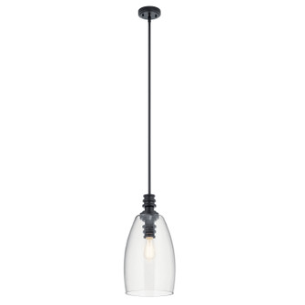 Lakum One Light Pendant in Black (12|43090BK)