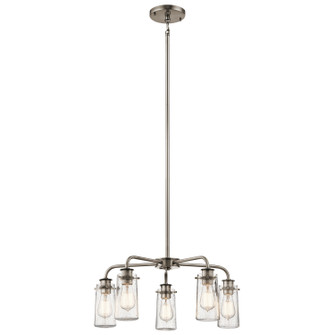 Braelyn Five Light Chandelier in Classic Pewter (12|43058CLP)