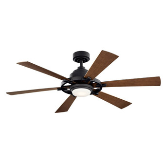 Gentry Lite 52''Ceiling Fan in Distressed Black (12|300241DBK)