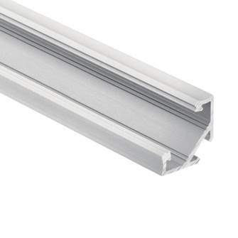 Ils Te Series Tape Extrusion Channel in Silver (12|1TEC145SF8SIL)