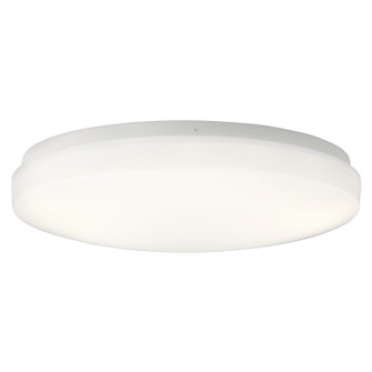 Ceiling Space LED Flush Mount in White (12|10768WHLED)