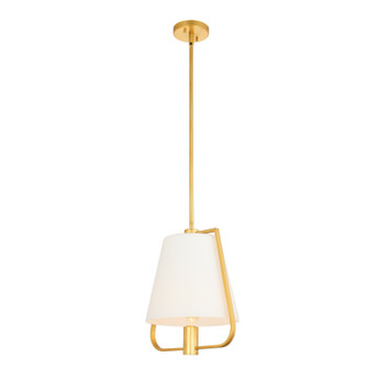 Marco One Light Pendant in Winter Brass (33|516055WB)