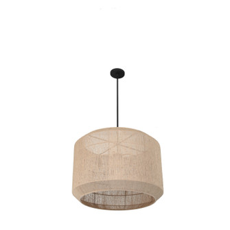 Cebu Five Light Pendant in Matte Black (33|515456MB)