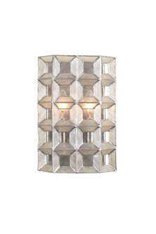 Prado Two Light Wall Sconce in Oxidized Silver Leaf (33|509120OSL)