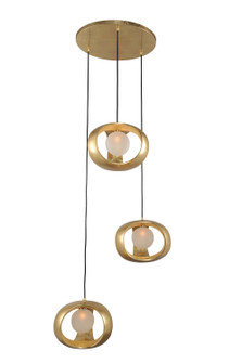 Calistoga LED Pendant in Gold Leaf (33|302351GL)