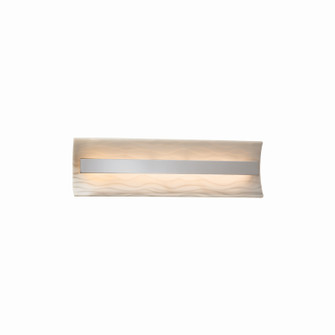 Porcelina LED Linear Bath Bar in Polished Chrome (102|PNA-8621-WAVE-CROM)