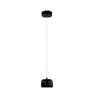 Frascati LED Pendant in Matte Black (102|NSH-8113-MBLK)