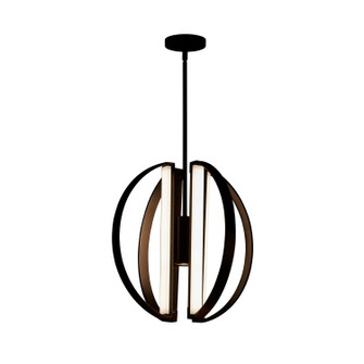 Liv LED Chandelier in Matte Black (102|NSH-4301-MBLK)