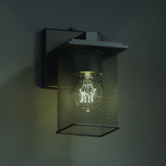 Wire Mesh One Light Wall Sconce in Matte Black (102|MSH-8671-15-MBLK)