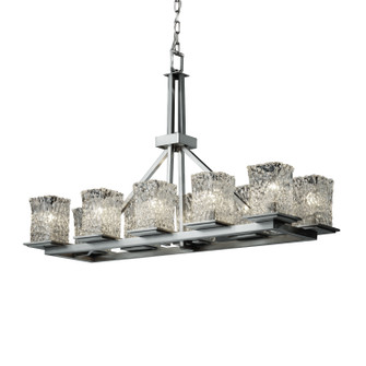 Veneto Luce LED Chandelier in Brushed Nickel (102|GLA-8650-26-CLRT-NCKL-LED10-7000)