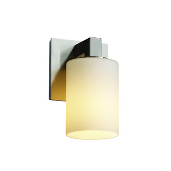 Fusion One Light Wall Sconce in Matte Black (102|FSN-8921-10-OPAL-MBLK)