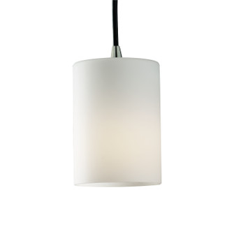 Fusion One Light Pendant in Brushed Nickel (102|FSN-8815-10-OPAL-NCKL-RIGID)