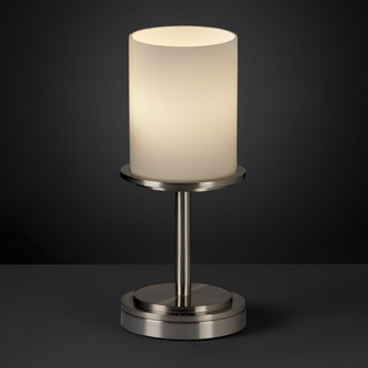 Fusion One Light Table Lamp in Brushed Nickel (102|FSN-8798-10-OPAL-NCKL)