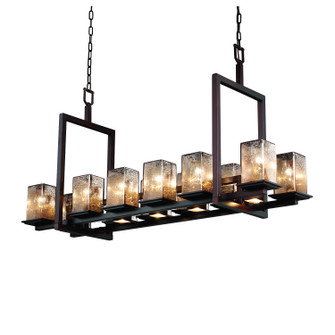 Fusion LED Chandelier in Matte Black (102|FSN-8620-15-MROR-MBLK-LED12-8400)