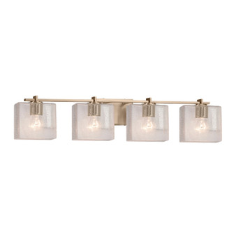 Fusion LED Bath Bar in Brushed Brass (102|FSN-8444-30-WEVE-BRSS-LED4-2800)