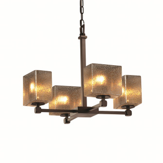 Fusion LED Chandelier in Matte Black (102|FSN-8420-55-MROR-MBLK-LED4-2800)