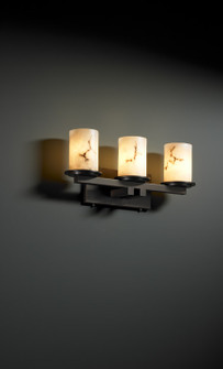 LumenAria Three Light Bath Bar in Matte Black (102|FAL-8773-10-MBLK)