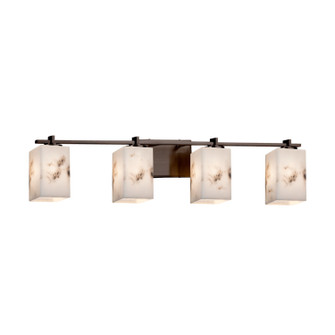 LumenAria Four Light Bath Bar in Dark Bronze (102|FAL-8444-15-DBRZ)