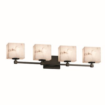 LumenAria Four Light Bath Bar in Matte Black (102|FAL-8424-55-MBLK)