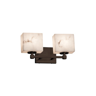 LumenAria Two Light Bath Bar in Dark Bronze (102|FAL-8422-55-DBRZ)