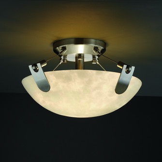 Clouds Two Light Semi-Flush Mount in Brushed Nickel (102|CLD-9610-35-NCKL)