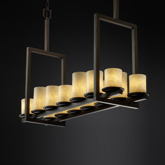 Clouds LED Chandelier in Dark Bronze (102|CLD-8764-10-DBRZ-LED14-9800)