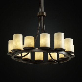 Clouds LED Chandelier in Matte Black (102|CLD-8763-10-MBLK-LED12-8400)