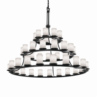 Clouds LED Chandelier in Dark Bronze (102|CLD-8714-10-DBRZ-LED45-31500)