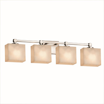 Clouds Four Light Bath Bar in Brushed Nickel (102|CLD-8424-55-NCKL)