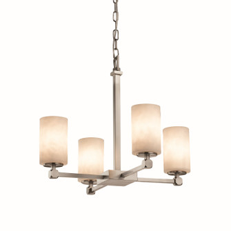 Clouds Four Light Chandelier in Brushed Nickel (102|CLD-8420-10-NCKL)