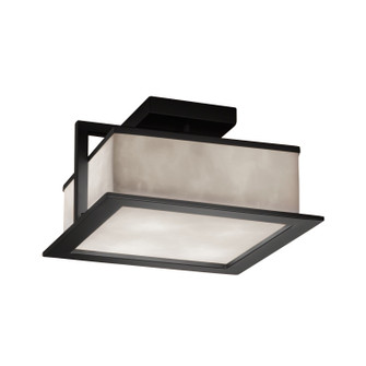 Clouds LED Outdoor Flush Mount in Matte Black (102|CLD-7517W-MBLK)