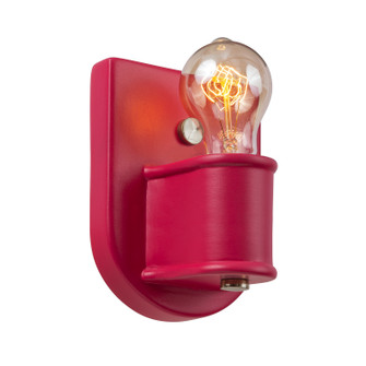 American Classics One Light Wall Sconce in Cerise (102|CER-7031-CRSE-NCKL)