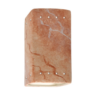 Ambiance LED Lantern in Agate Marble (102|CER-0920W-STOA-LED1-1000)