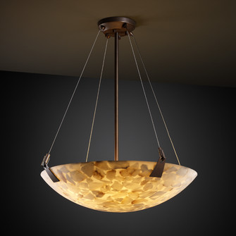 Alabaster Rocks LED Pendant in Brushed Nickel (102|ALR-9642-35-NCKL-LED5-5000)