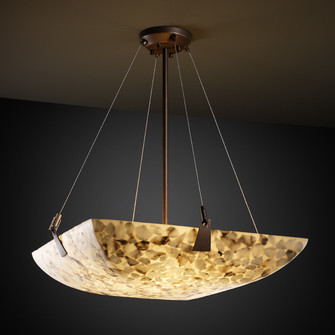 Alabaster Rocks LED Pendant in Matte Black (102|ALR-9642-25-MBLK-LED5-5000)