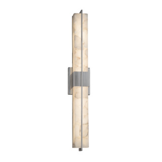 Alabaster Rocks LED Linear Bath Bar in Brushed Nickel (102|ALR-9055-NCKL)