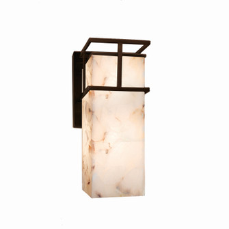 Alabaster Rocks One Light Outdoor Wall Sconce in Dark Bronze (102|ALR-8646W-DBRZ)