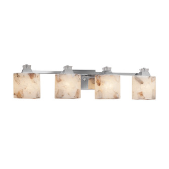 Alabaster Rocks Four Light Bath Bar in Polished Chrome (102|ALR-8474-30-CROM)