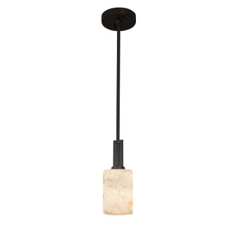 Alabaster Rocks LED Pendant in Matte Black (102|ALR-8445-10-MBLK-LED1-700)