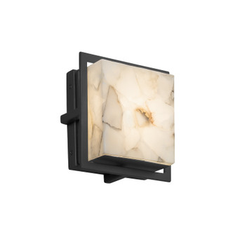 Alabaster Rocks LED Outdoor Wall Sconce in Matte Black (102|ALR-7561W-MBLK)