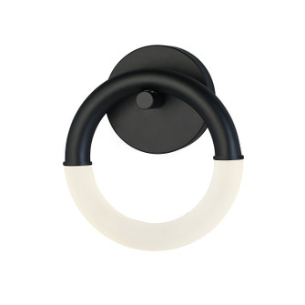 Acryluxe LED Wall Sconce in Matte Black (102|ACR-4201-FRST-MBLK)