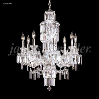 Buckingham Eight Light Chandelier in Silver (64|93948S00)