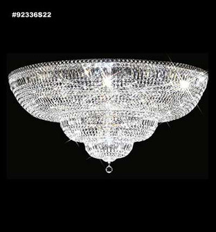 Prestige 24 Light Flush Mount in Silver (64|92336S22)