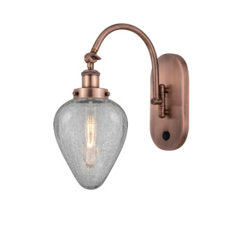 Franklin Restoration One Light Wall Sconce in Antique Copper (405|918-1W-AC-G165)