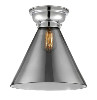 Franklin Restoration One Light Flush Mount in Polished Chrome (405|623-1F-PC-G43-L)