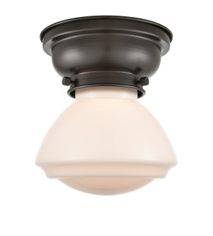 Franklin Restoration One Light Flush Mount in Oil Rubbed Bronze (405|623-1F-OB-G321)