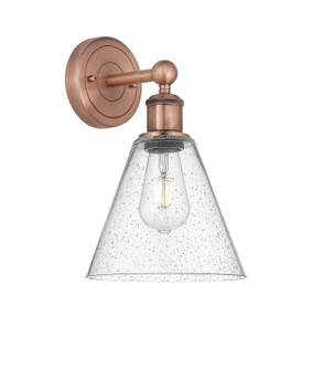 Downtown Urban One Light Wall Sconce in Antique Copper (405|616-1W-AC-GBC-84)