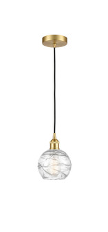 Edison One Light Mini Pendant in Satin Gold (405|616-1P-SG-G1213-6)